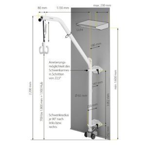 Stupni/zidni lifter-dizalica meyra
