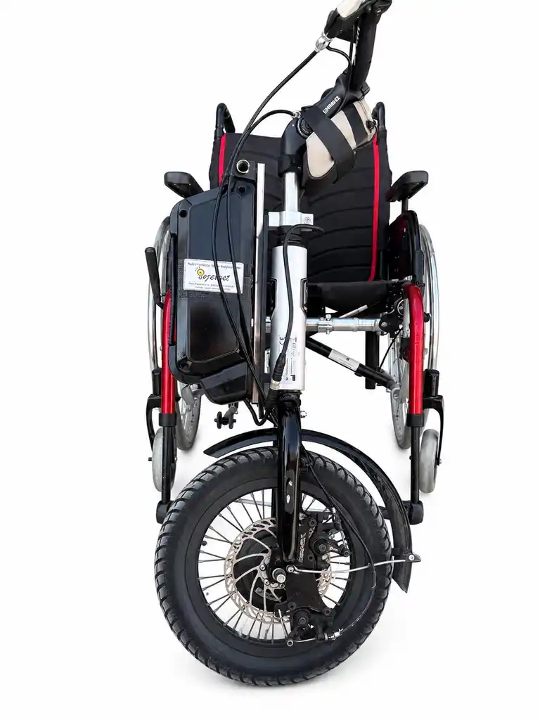 Klaxon handbike dodatak za invalidska kolica – električni pogon - Slika 2
